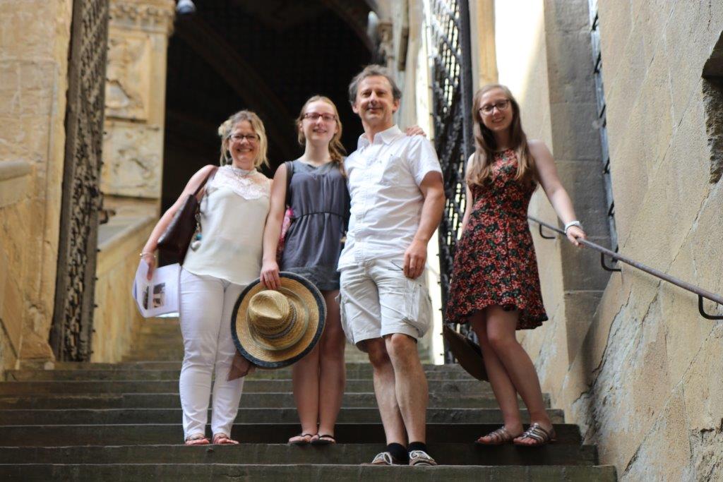 Isabelle, François, Julie et Chloé