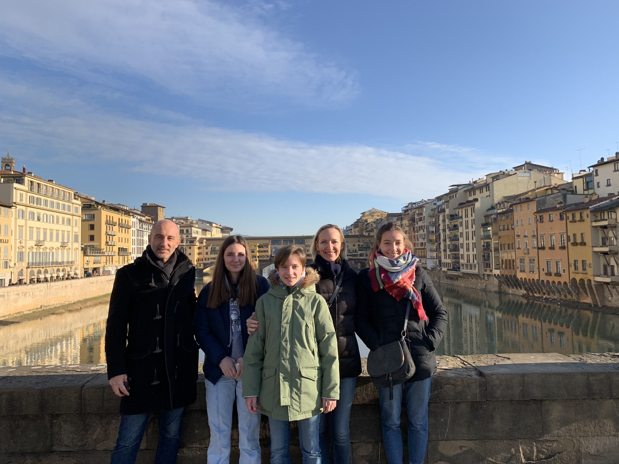 Virginie, jean-Yves et leurs enfants
